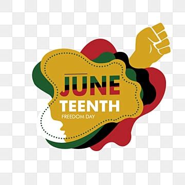 Juneteenth PNG Transparent Images Free Download | Vector Files | Pngtree