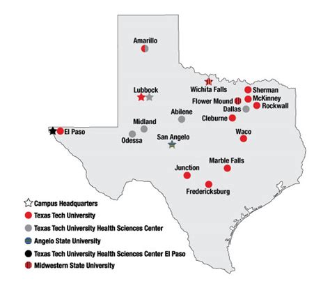 Campuses & Academic Sites | Texas Tech University System