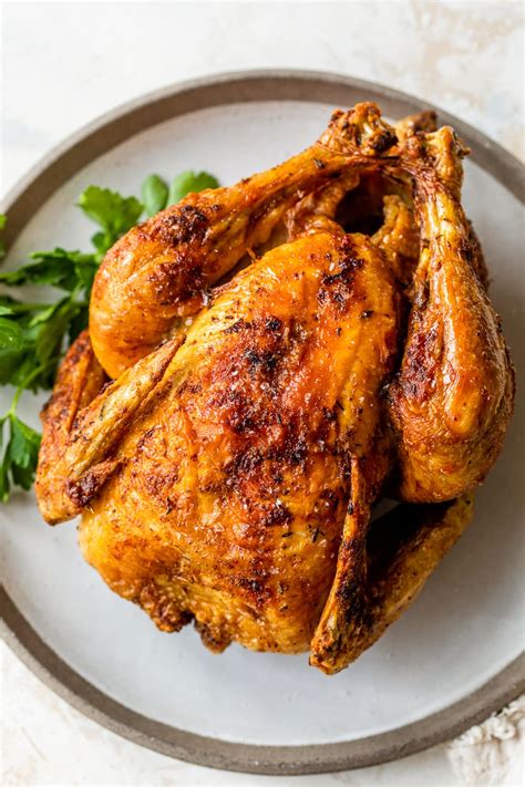 Air Fryer Rotisserie Chicken (Juicy and Crispy Skin) - Quinoa Recipe