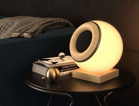 This smart lamp Bluetooth speaker emits every level of sunlight