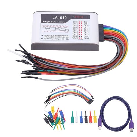 USB Logic Analyzer ‑ 50 ‑ 50V Logic Analyzer 16 Channel Logic Analyzer ...