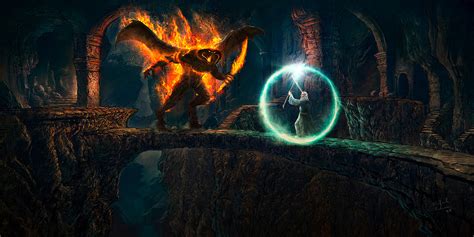 LOTR - Galdalf vs Balrog on Behance