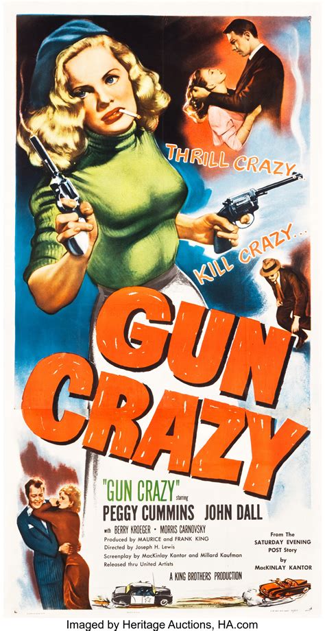 Gun Crazy (United Artists, 1949). Three Sheet (41" X 79").. ... | Lot #86010 | Heritage Auctions