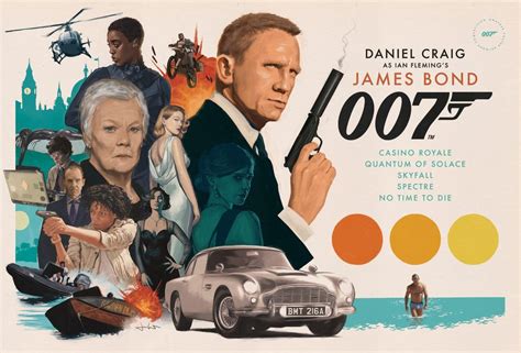 Daniel Craig as James Bond Poster James Bond Women, 007 James Bond, Mad Max Book, James Bond ...