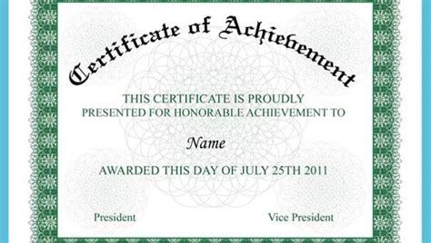 Certificate Of Achievement - 15+ PDF, PSD, AI, Word, InDesign Format Download