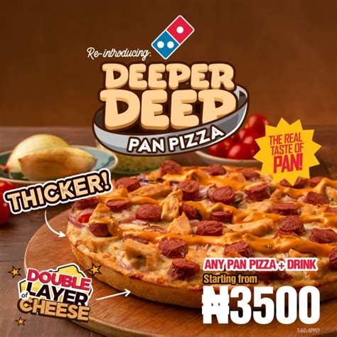 Domino’s re-launches Pan Pizza as “Deeper Deep Pan Pizza” | Marketing Edge Magazine