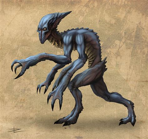 Alien creature by Tyrus88 on DeviantArt