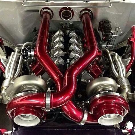 (Twin Turbo V10 Engine) V10 Engine, Motor Engine, Turbo Car, Twin Turbo ...