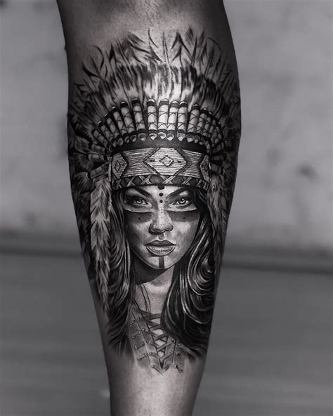 Native Indian Tattoos, Native American Girls, Badass Tattoos, New ...