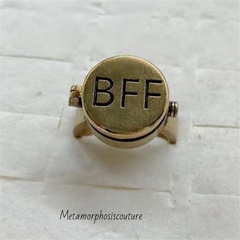 Spongebob BFF Ring BFF Rings BFF Rings Set Best Friends - Etsy