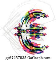 530 Font Illustration Euro Symbol Clip Art | Royalty Free - GoGraph
