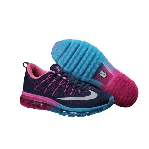 femme air max 2016 flyknit bleu et rose,Achat Vente Baskets Femme Nike ...