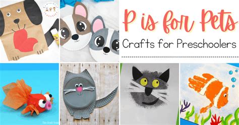 More Than 20 Pet Crafts for Preschoolers