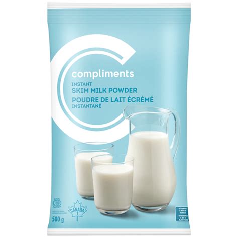 Instant Skim Milk Powder 500 g | Compliments.ca