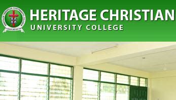 Job Vacancy For Lecturers At Heritage Christian University College ...