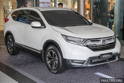 2017 Honda CR-V makes first Malaysian appearance – 2.0L NA to join 1.5L ...