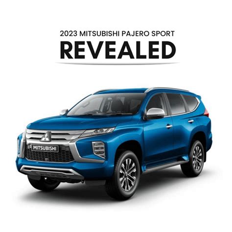 2023 Mitsubishi Pajero Sport Launches In Australia With New Features ...