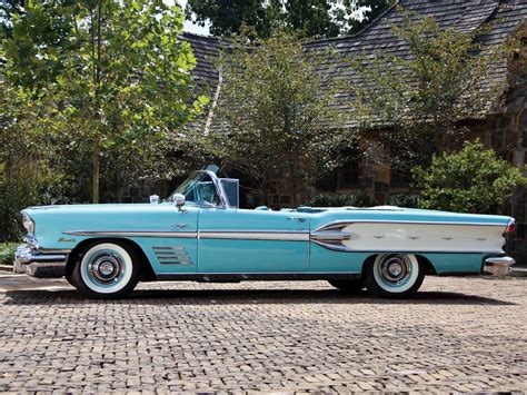 Photos of Pontiac Bonneville Convertible 1958 (2048x1536)