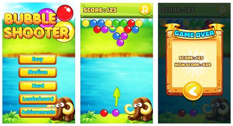 Bubble shooter game Design :: Behance