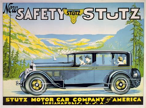 New safety Stutz-Stutz 8. Stutz Motor Car Company of America ...