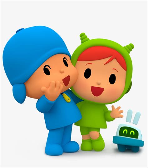 Nina Roberto Pocoyo - Pocoyo Nina Y Roberto Transparent PNG - 452x480 - Free Download on NicePNG