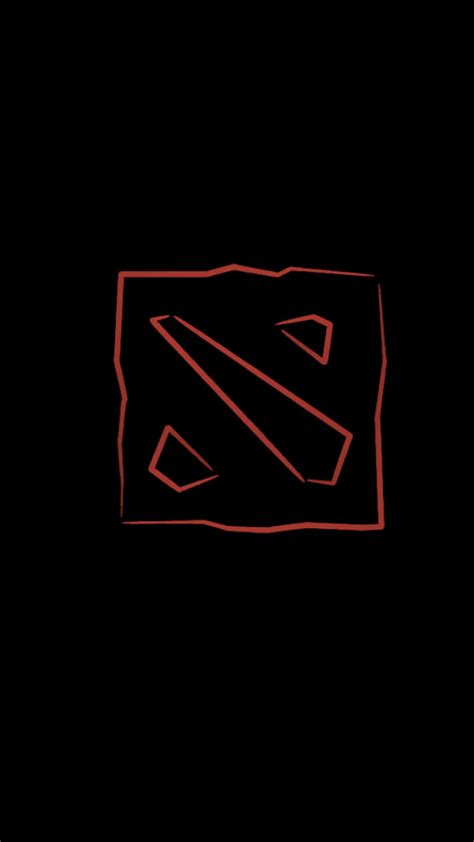 Dota 2 Logo Wallpaper 1366x768