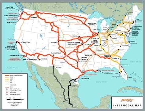 Rail Network Maps | BNSF