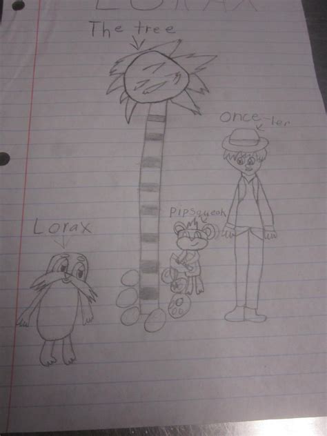 Lorax drawing by Krystalthehedgewolf on DeviantArt