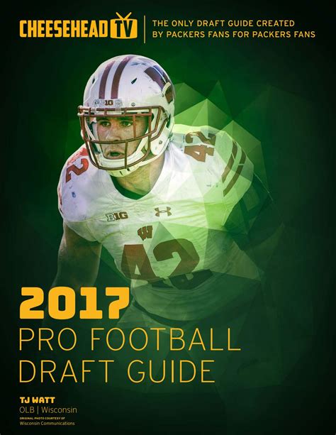 Pro Football Draft Guide 2017 by Cheesehead TV - Issuu