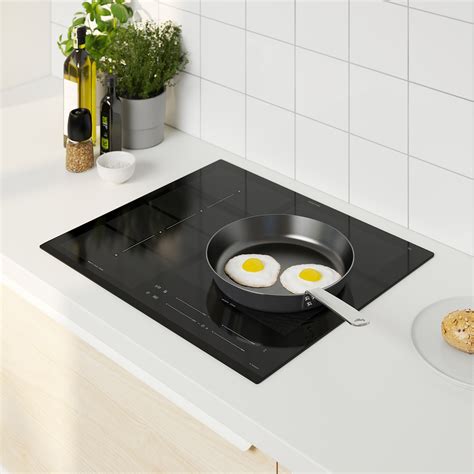 HÖGKLASSIG Induction hob, IKEA 700 black, 59 cm - IKEA Ireland