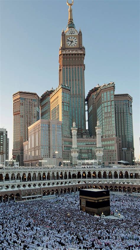 1080x1920 Download Makkah Clock Royal Tower 1080 x 1920 Wallpapers ...