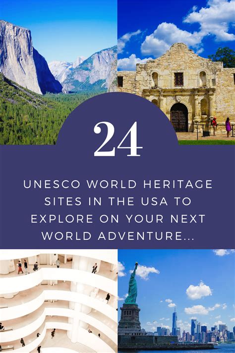 A guide to the 24 unesco world heritage sites in the usa – Artofit