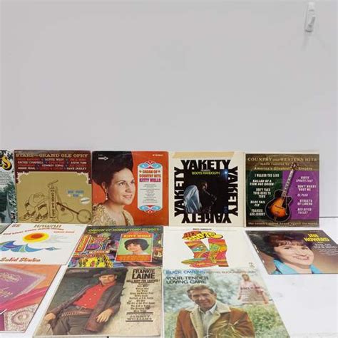 Buy the Classic Country Vinyl Records Assorted 17pc Lot | GoodwillFinds