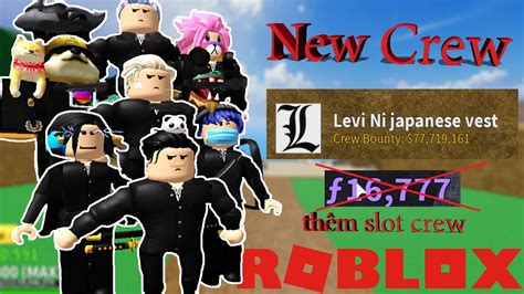 Roblox - Bỏ Crew cũ và Thành Lập Crew với cực ngầu và xài 16k Fragment mở thêm slot Crew|Blox ...