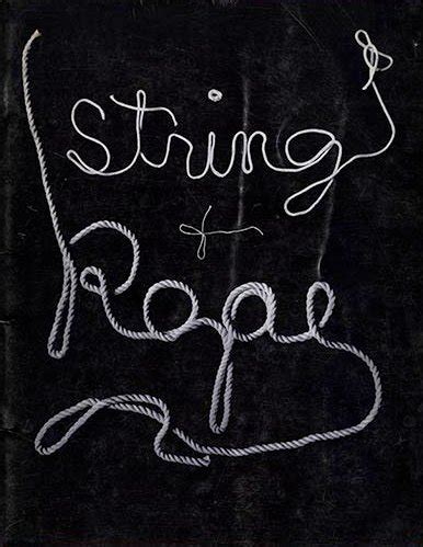 artecontemporanea.com String & rope - artecontemporanea.com