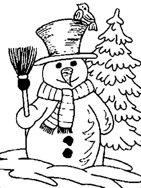 Snowman Coloring Pages | Learn To Coloring