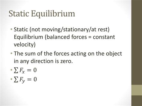 PPT - Static Equilibrium PowerPoint Presentation, free download - ID:2238053