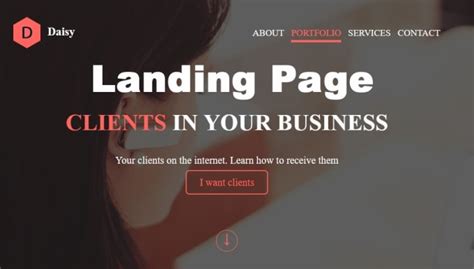 Do landing page, custom html css website, template by Irina_front_end ...