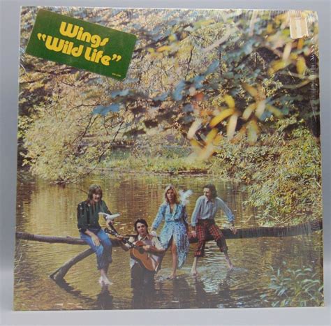 Wings And Paul McCartney "Wild Life" Record Album LP SW 3386 Apple Records