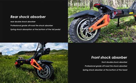 KuKirin G3 Pro Off-Road Electric Scooter 1200W*2 23.2Ah Battery