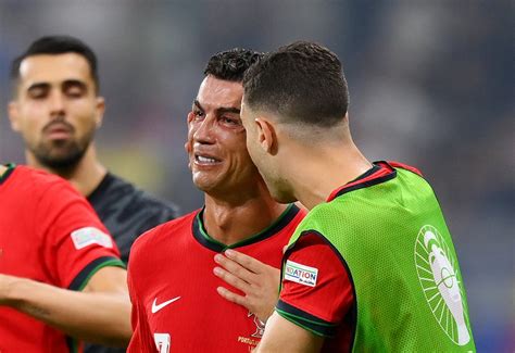 Cristiano Ronaldo cries after missing crucial penalty…