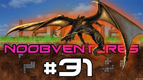 Terraria Noobventures - Massive Dragon Boss! #31 - YouTube