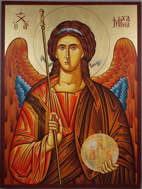 St Archangel Michael (Large) Orthodox Icon - BlessedMart