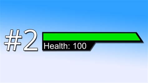 2. Unity Tutorial: Creating a health bar - Lerp and scale with screen size - YouTube