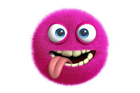 pink emoji wallpaper #monster #face #funny #cute #fluffy #2K #wallpaper ...
