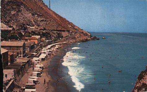 Catalan Bay and Fishing Village Gibraltar Spain Postcard