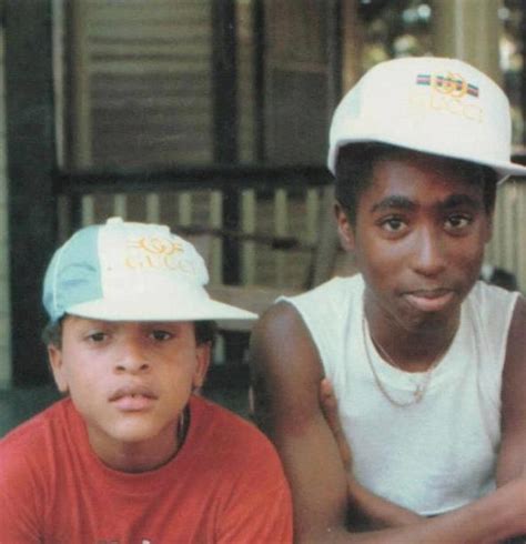 Tupac Shakur and cousin Yaki Kadafi (Outlawz) As Kids, Before Fame ...