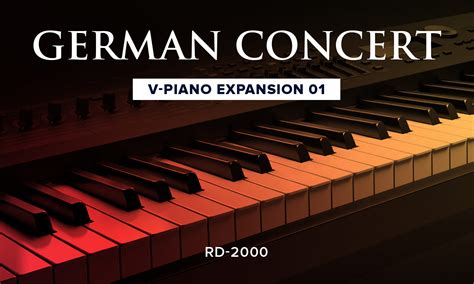 Roland - V-Piano Expansion 01 German Concert | V-Piano Expansion