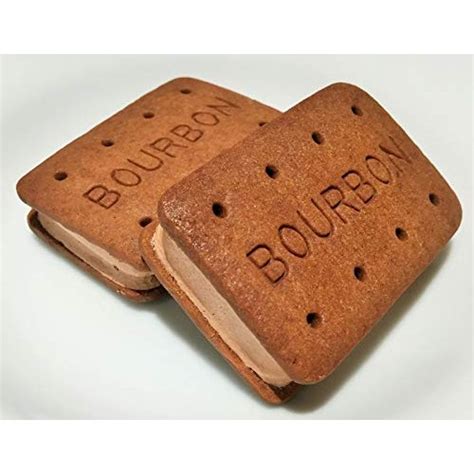 Morrisons Bourbon Creams, Chocolate sandwich biscuit with ...