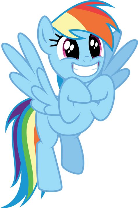 Excited Rainbow Dash by Osipush on DeviantArt